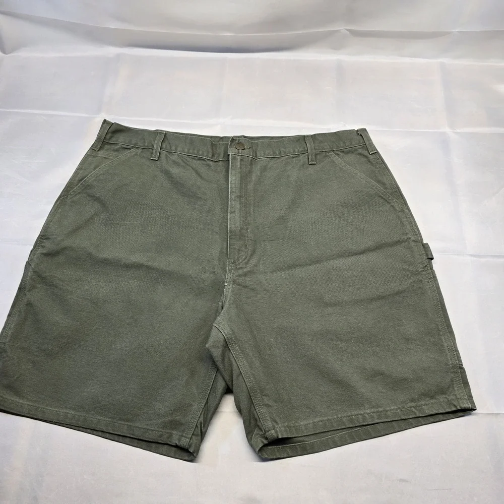 Carhartt Men's Washed Duck Work Short‎ 42x8 EUC